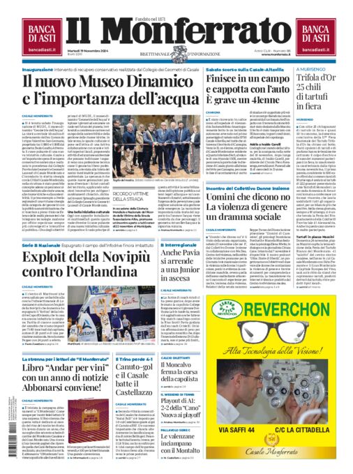 Il Monferrato - Edizione 88 del 19/11/2024